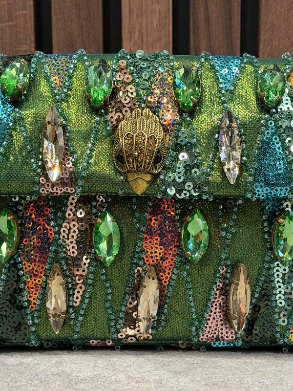 Kurt Geiger - Sequin Mini Kensington - Groen