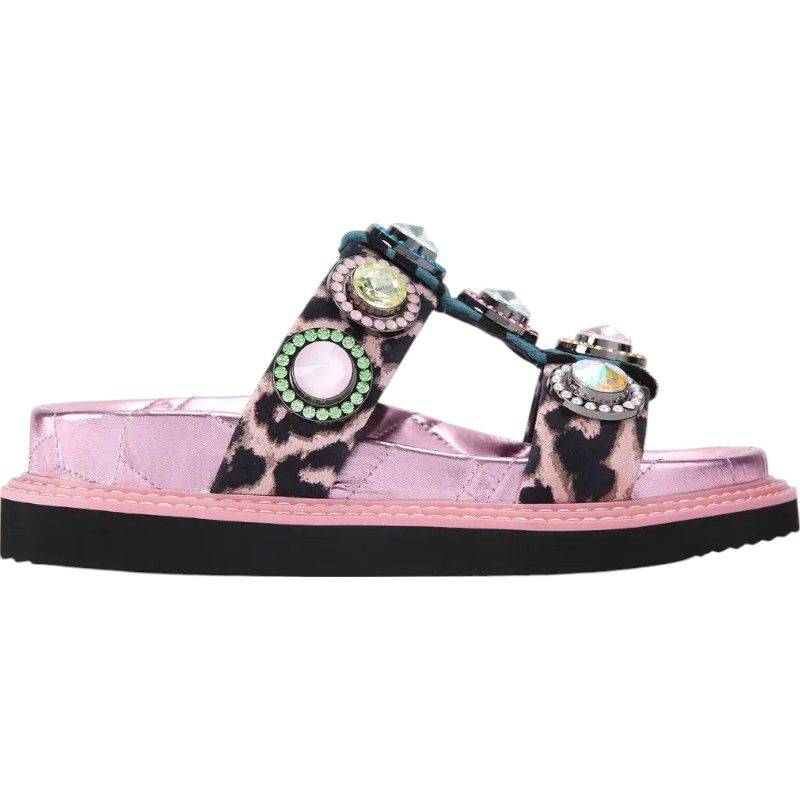 Kurt Geiger - Orson Crystal Sandal - Roze