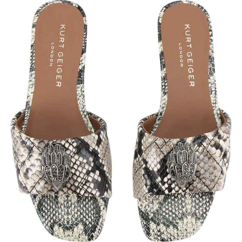 Kurt Geiger - Kensington Flat Sandal - Bruin