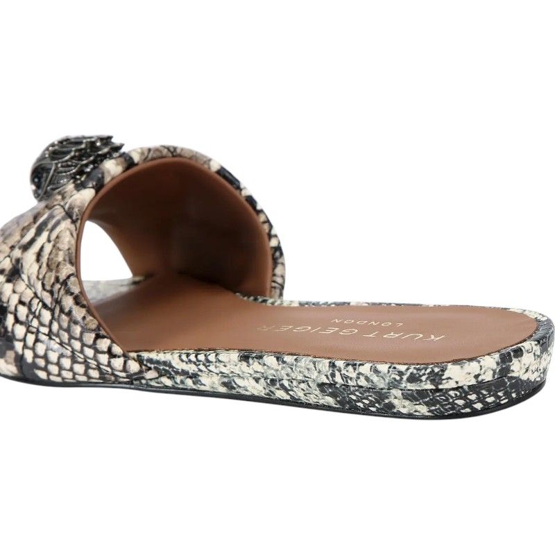 Kurt Geiger - Kensington Flat Sandal - Bruin