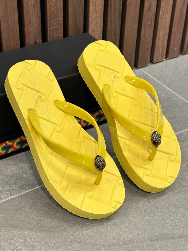 Kurt Geiger - Kensington Q Flip Flop - Geel