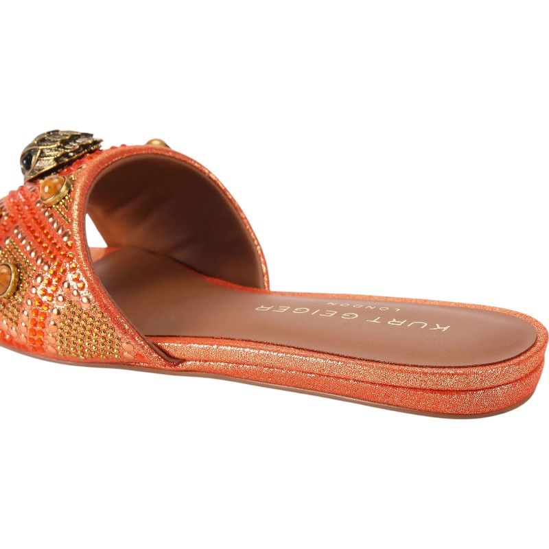 Kurt Geiger - Kensington Flat Jewel - Oranje