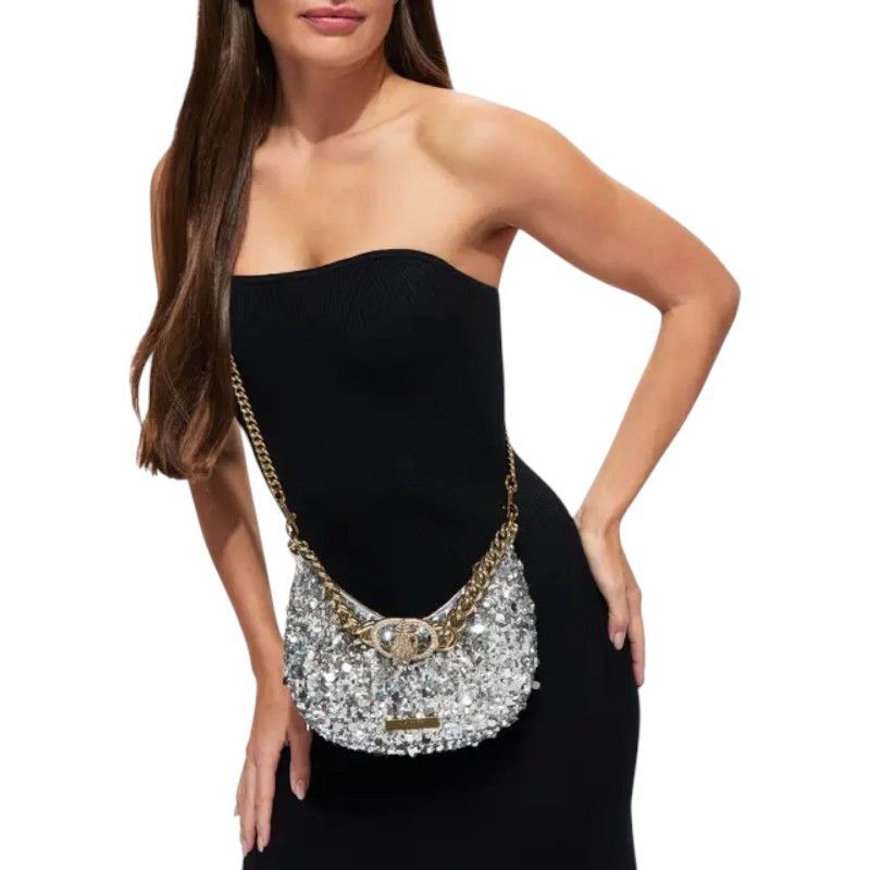 Kurt Geiger - Sm Chelsea Chain Hobo - Zilver