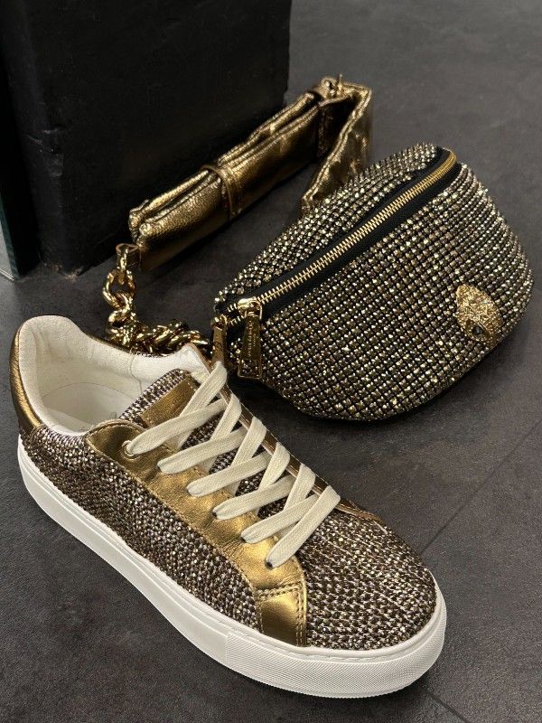 Kurt Geiger - Laney Sneakers - Goud