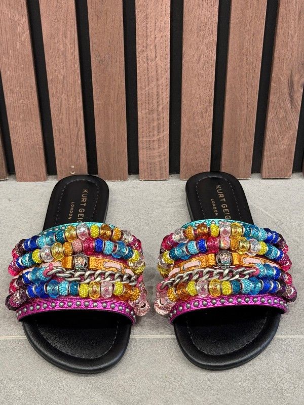 Kurt Geiger - Southbank Beaded Flat - Meerkleurig