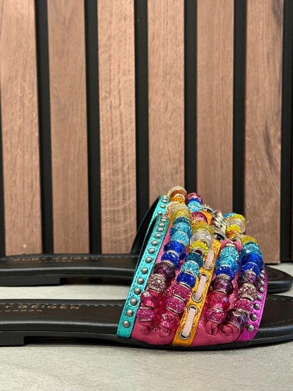 Kurt Geiger - Southbank Beaded Flat - Meerkleurig