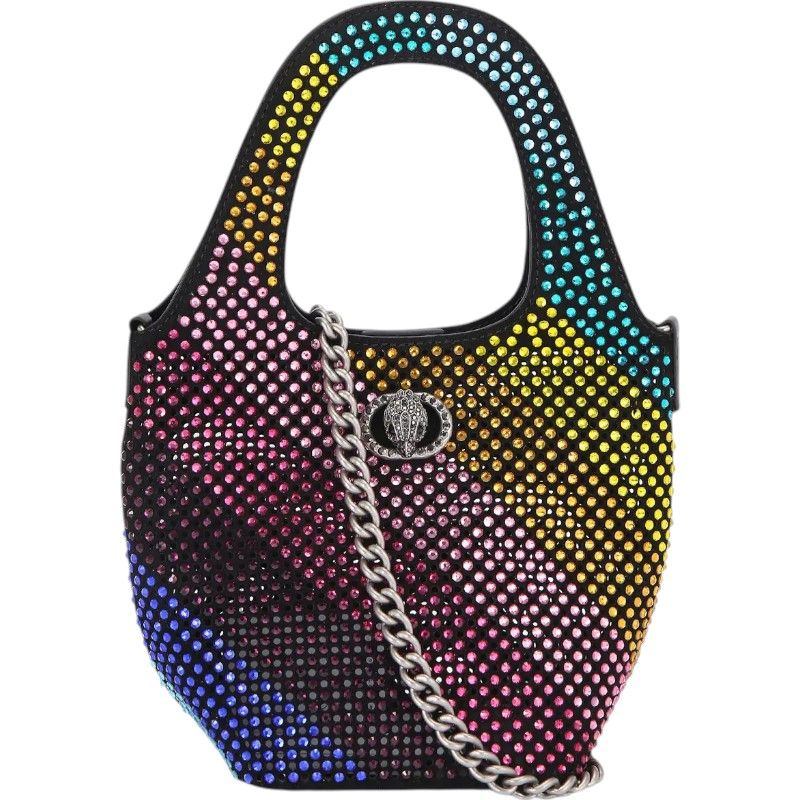 Kurt Geiger - Sm Chelsea Crystal Hobo - Zwart