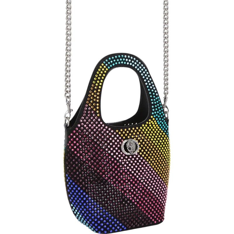 Kurt Geiger - Sm Chelsea Crystal Hobo - Zwart
