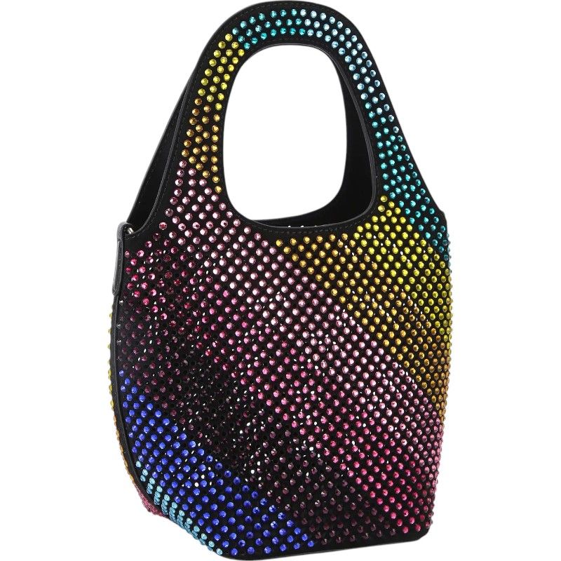 Kurt Geiger - Sm Chelsea Crystal Hobo - Zwart