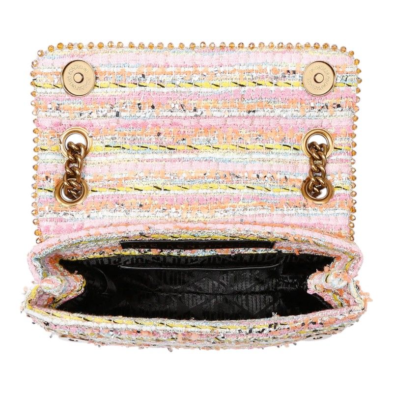 Kurt Geiger - Tweed Mini Kensington - Roze