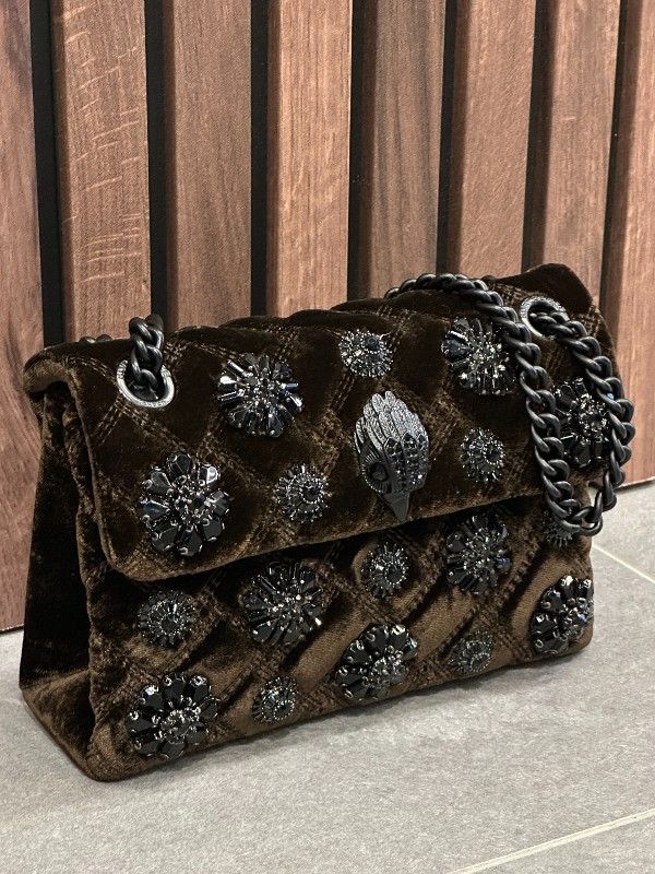 Kurt Geiger - Velvet Mini Kensington - Bruin