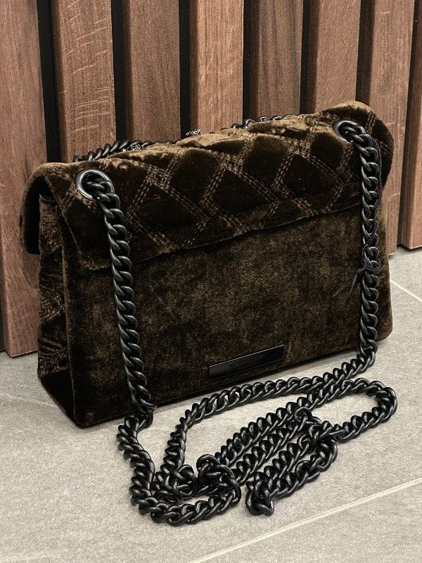 Kurt Geiger - Velvet Mini Kensington - Bruin