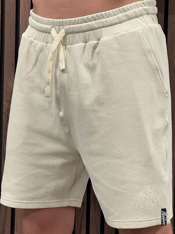 Malelions - Signature Waffle Short - Beige