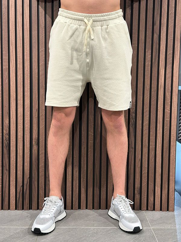 Malelions - Signature Waffle Short - Beige