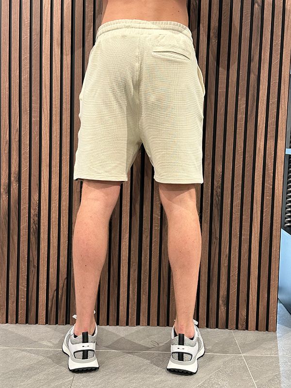 Malelions - Signature Waffle Short - Beige
