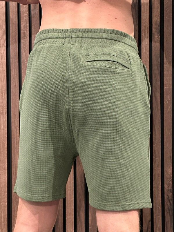 Malelions - Signature Waffle Short - Groen