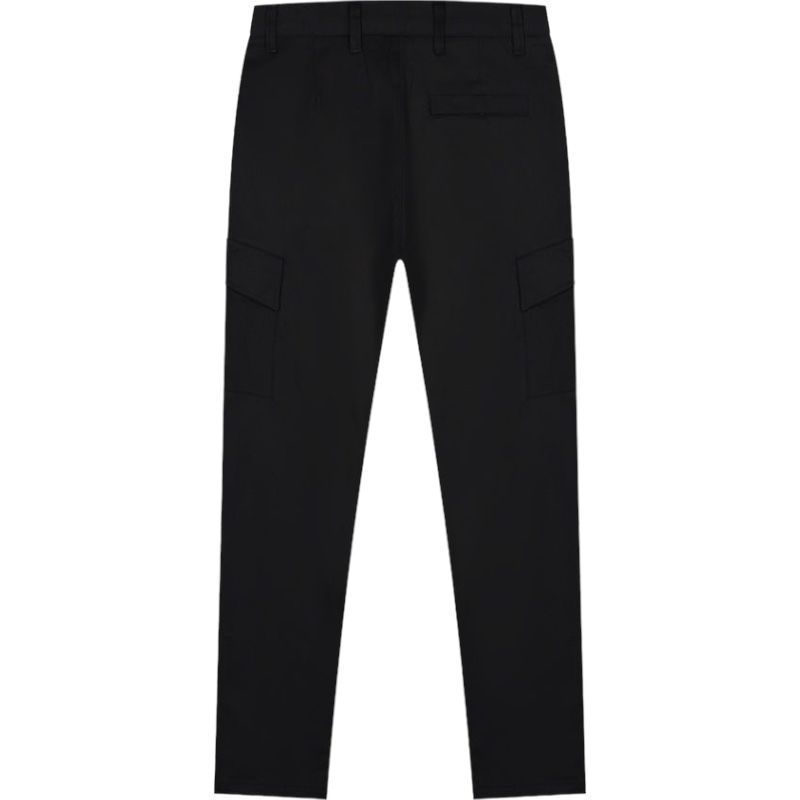 Malelions - Men Cotton Cargo Pants - Zwart