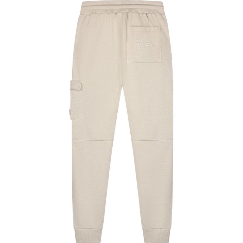 Malelions - Men Cargo Sweatpants - Beige