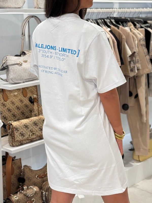 Malelions - Limited T-shirt Dress - Wit