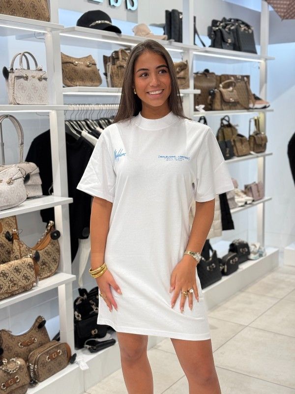 Malelions - Limited T-shirt Dress - Wit