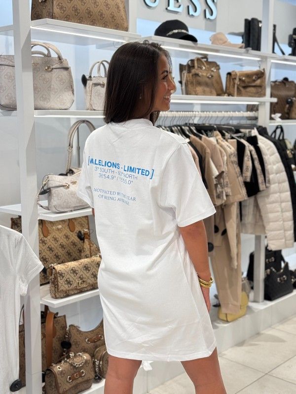 Malelions - Limited T-shirt Dress - Wit