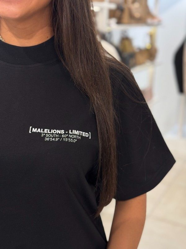 Malelions - Limited T-shirt Dress - Zwart