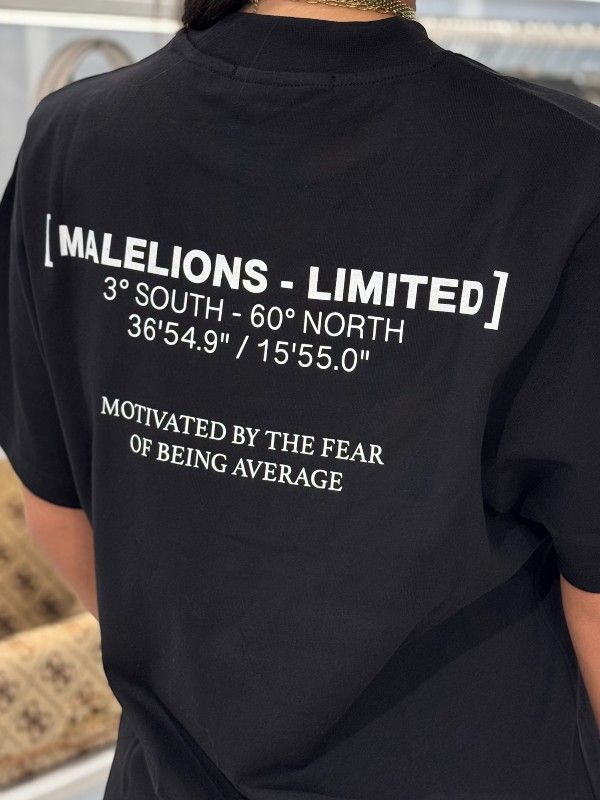Malelions - Limited T-shirt Dress - Zwart