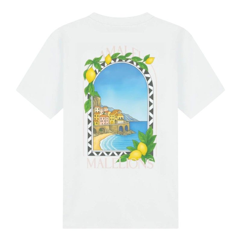 Malelions - Men Amalfi Window T-shirt - Wit