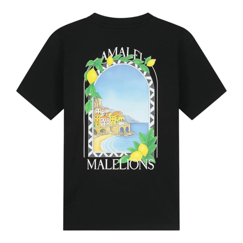 Malelions - Men Amalfi Window T-shirt - Zwart