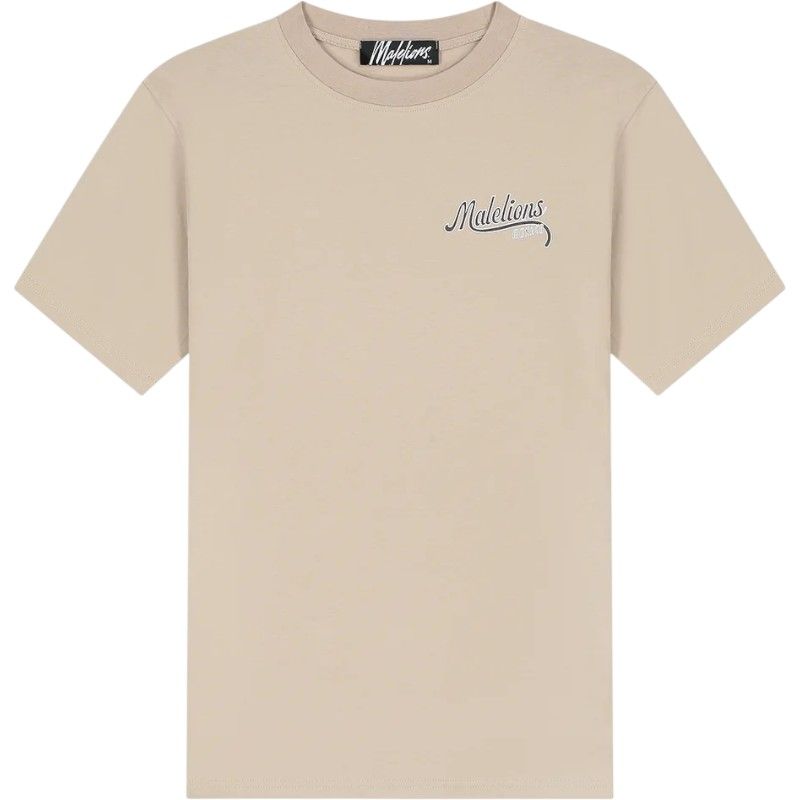 Malelions - Men Casino T-shirt - Beige