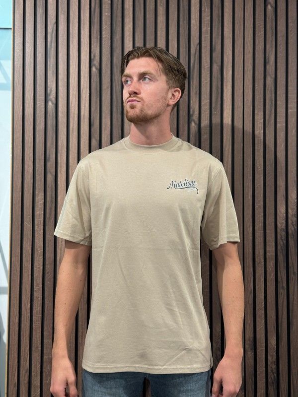 Malelions - Men Casino T-shirt - Beige