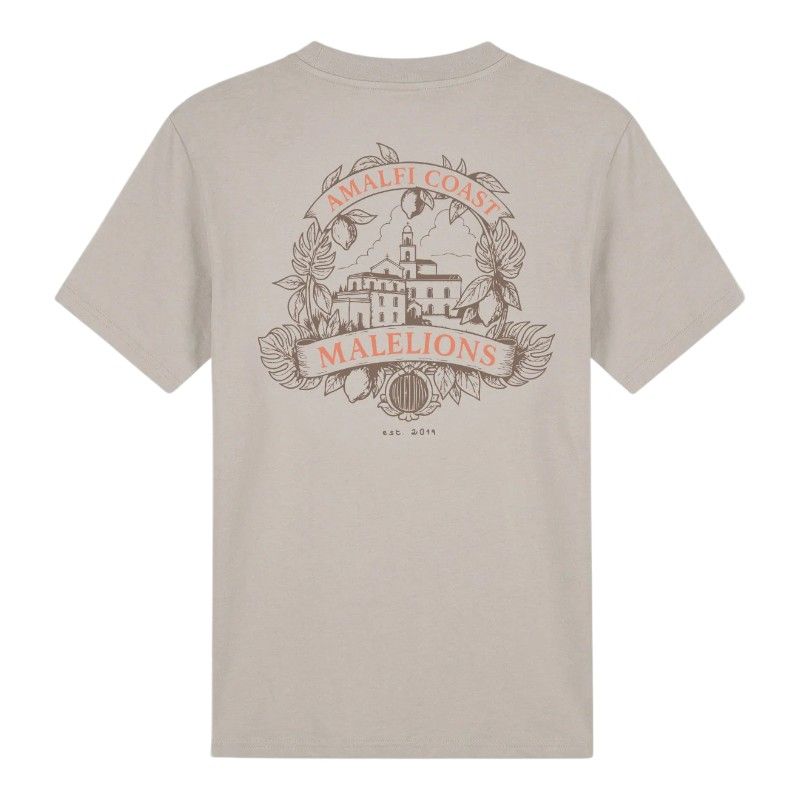 Malelions - Men Dolce Vita T-shirt - Beige