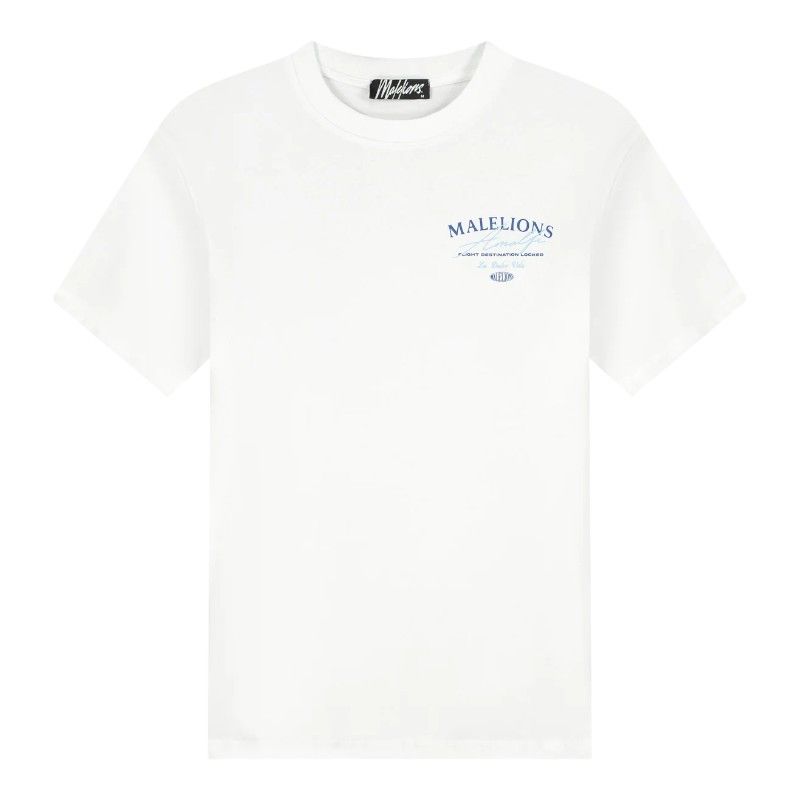 Malelions - Men Dolce Vita T-shirt - Wit