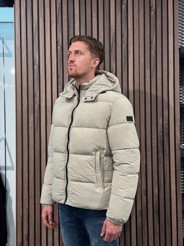Malelions - Men Donn Puffer Jacket - Beige