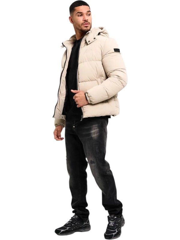 Malelions - Men Donn Puffer Jacket - Beige