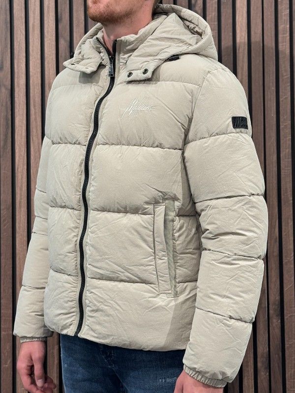 Malelions - Men Donn Puffer Jacket - Beige