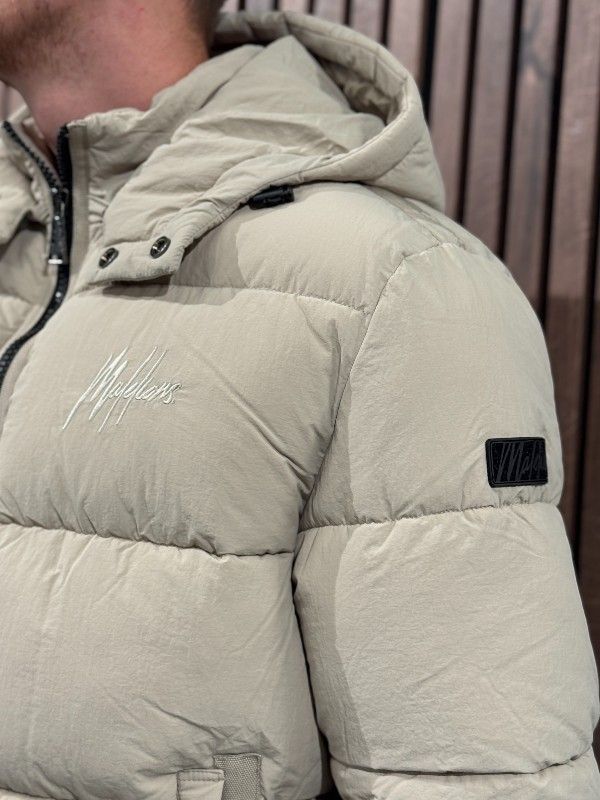 Malelions - Men Donn Puffer Jacket - Beige