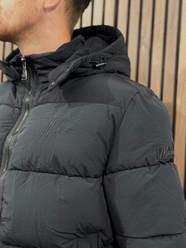 Malelions - Men Donn Puffer Jacket - Zwart