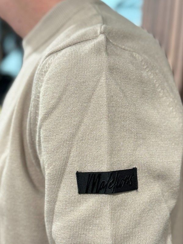 Malelions - Men Knitted Crewneck - Beige