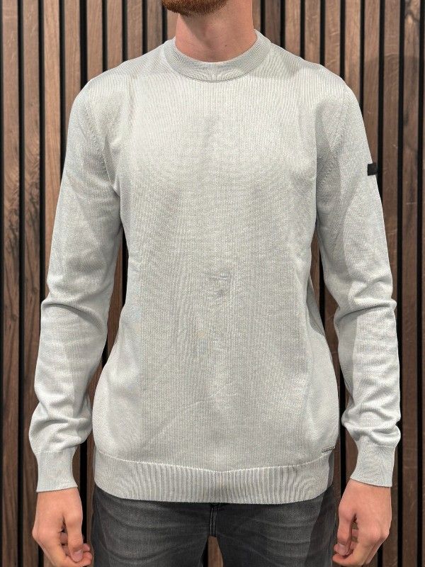 Malelions - Men Knitted Crewneck - Grijs