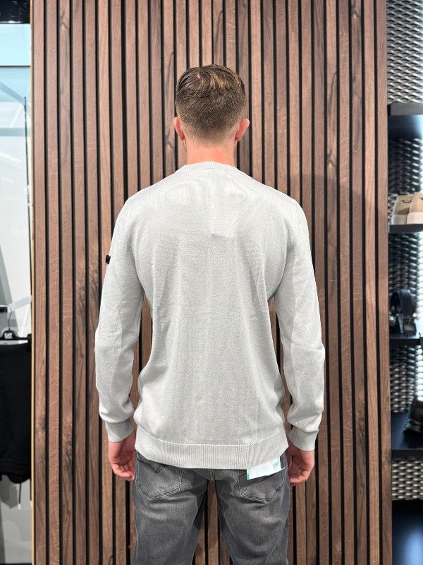 Malelions - Men Knitted Crewneck - Grijs
