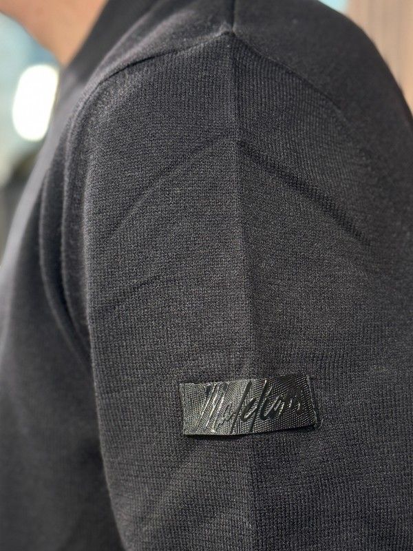 Malelions - Men Knitted Crewneck - Zwart