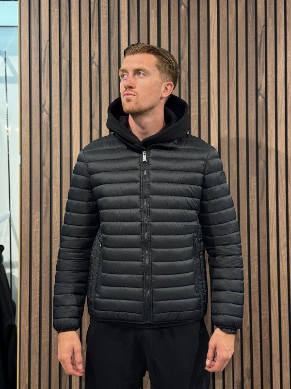 Malelions - Men Light Weided Padded Jacket - Zwart