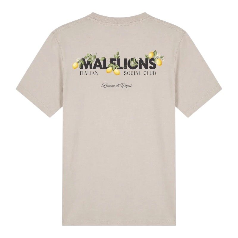 Malelions - Men Limone Di Caprio T-shirt - Beige
