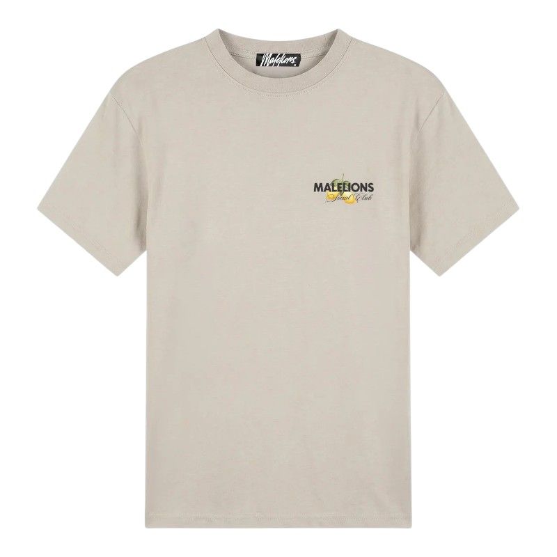 Malelions - Men Limone Di Caprio T-shirt - Beige