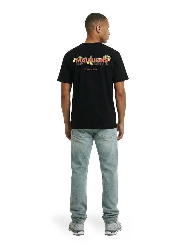 Malelions - Men Limone Di Caprio T-shirt - Zwart