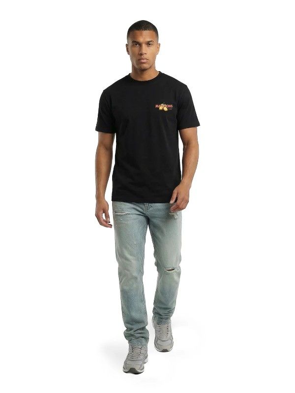 Malelions - Men Limone Di Caprio T-shirt - Zwart
