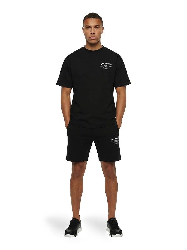 Malelions - Men Permanent Vacation T-shirt - Zwart