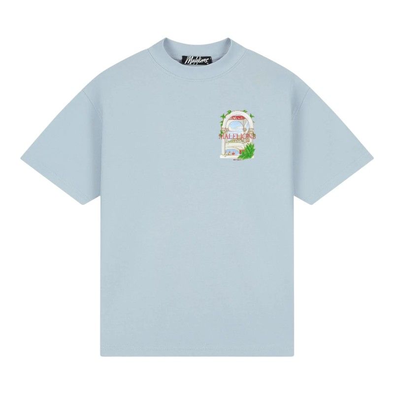 Malelions - Men Roman T-shirt - Blauw