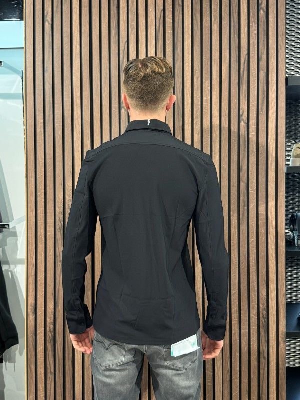 Malelions - Men Stretch Shirt - Zwart